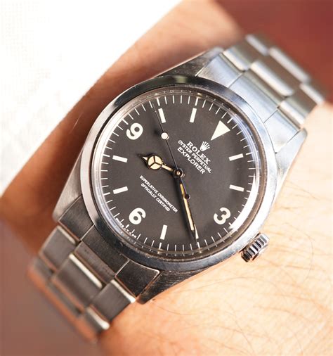 1965 rolex explorer|vintage explorer 1016 references.